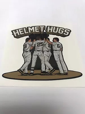 Wake Forest Baseball Helmet Hugs Decal • $4.99
