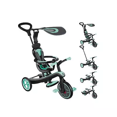 Globber Explorer Trike 4 In 1 - Mint • $256.17