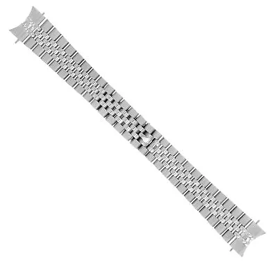 $39.95 • Buy Jubilee Watch Band Bracelet Solid Link For Rolex Watch With Hidden Clasp 20mm