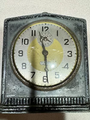 Vintage Ingraham Art Deco Alarm Clock • $45