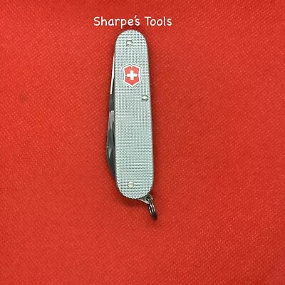 84mm Victorinox Cadet Alox Swiss Army Knife Silver Alox Pre-2018 File • $48.98