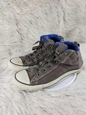 CONVERSE ALL STAR Chuck Taylor 131747F Gray Mens Size 9.5 Hi Top Lace Up Sneaker • $21.99