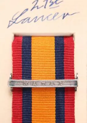 Qsa Queens South Africa Medal Ribbon Bar Clasp Natal Boer War Campaign • $23.27