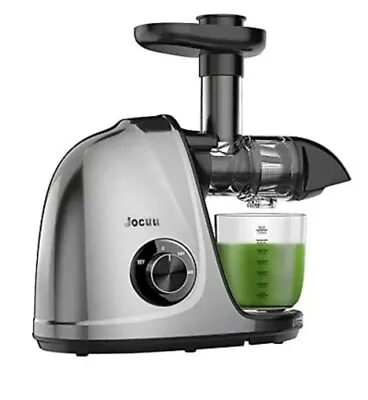 Jocuu Slow Masticating Juicer With Soft Hard Modes Easy To Clean Quiet - Tested • $40.45