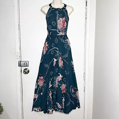 JAASE Summer Floral Boho Maxi Dress Size S #33402 • $40