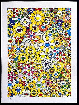 Takashi Murakami Lithography Mori Art Museum ( Yayoi Kusama Basquiat) • $307.73