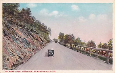 Postcard MA Mohawk Trail Through Berkshire Hills Massachusetts H1 • $4.95