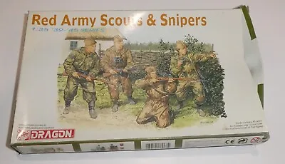 Dragon 1/35 Red Army Scouts & Snipers Soviet Soldiers WWII (K28) • $10