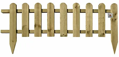 Wooden Panel Picket Fencing - Garden Border Fence • £12.99