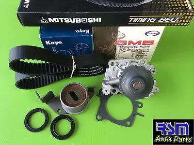 Timing Belt Kit & Water Pump Mirage 97-02 1.8L Technica 4G93 • $134.95