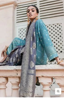 £49.99 • Buy Zeen Festive Eid Outfit Like Maria B Sana Safinaz Asim Jofa Trouser Kameez Small