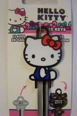 $5.99 • Buy HELLO KITTY Blue Shape Schlage SC1 House Key Blank
