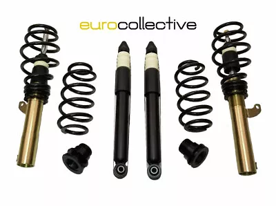 EuroCollective Coilovers VW MK5 MK6 Jetta Golf A3 TT Beetle W/Ind. Rear Susp • $399