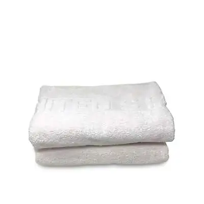 United States Lines SS United States Pair Of Embossed Bath Towels • $95