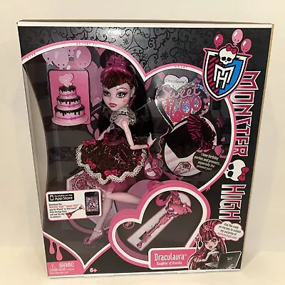 Monster High Doll Draculaura Sweet 1600 Birthday In Box Mattel 2011 NIB • $309.99