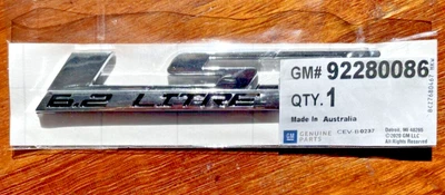 $35.90 • Buy LS3 6.2 Grille Badge Emblem Suitable For Holden Commodore VF S2 SSV REDLINE 9228