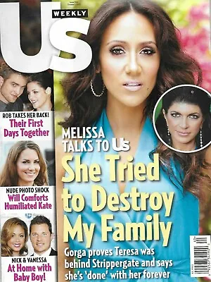 Us Weekly Magazine Real Housewives Melissa Gorga Robert Pattinson Fashion 2012 • $13.45