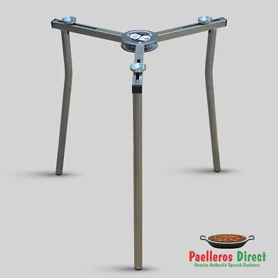 Fully Adjustable Folding Paella Burner Tripod Stand • £41.99