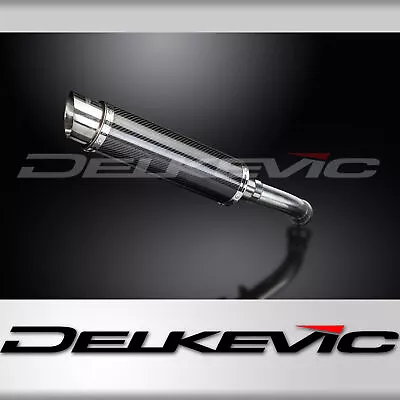 BMW K1200GT 2006-2012 Delkevic Slip On 14  Round Carbon Exhaust Muffler Kit • $344.99