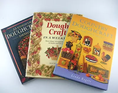 3 X Country Doughcraft Books - Dough Craft • £10