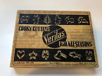 Vintage Veritas Cooky Cuuters For All Seasons. GMT Co. In Original Box 1 Missing • $22.50