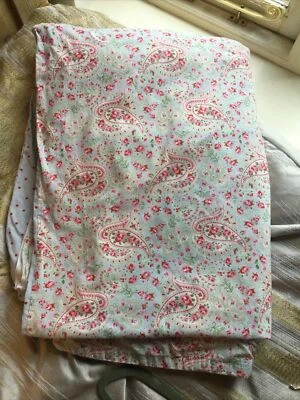 Cath Kidston Ikea Paisley Baby Blue Duvet Large Single • £7.99
