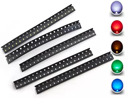 CHANZON (5 Colors X 20 Pcs = 100 Pcs 0603 SMD LED Diode Lights Assorted Kit (Min • $11.83