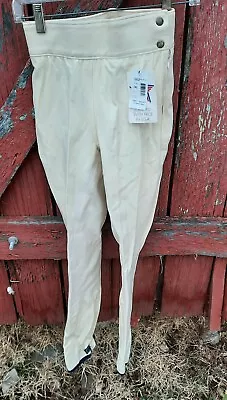 NEW NOS MILLER'S Size 24L Vintage 1980s High Waist Full Seat Dressage Breeches • $25