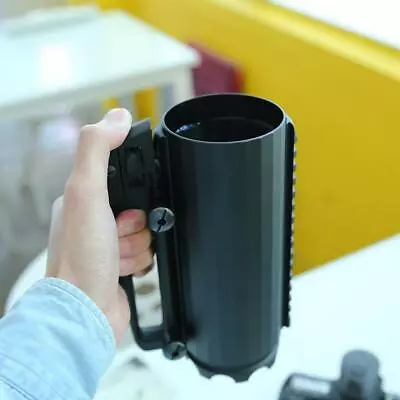 Military Mug Aluminum Detachable Carry Battle Beer Rail Mug Cup Black • $36.79