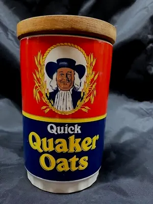 Vintage Quaker Oats Lord Nelson Pottery Cookie Jar • $24.99