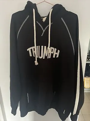 £49.99 • Buy Triumph Genuine Clothing Hoodie Mens XXL