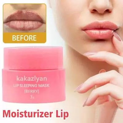 3g Moisturizing Sleep Lip Mask Night Maintenance Lip Gloss Cream Lip Hot X9P3 • $5.12