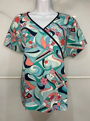 Baby Phat Women's Scrub Top By Uniform For Nurses  Size L • $5.98