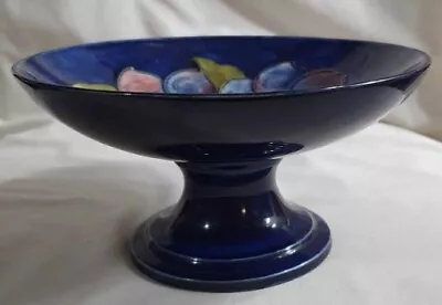 £184.99 • Buy Georgeous Moorcroft 'Anemone' On Dark Blue, Tazza 7.25  Diameter, 1936 - 1947
