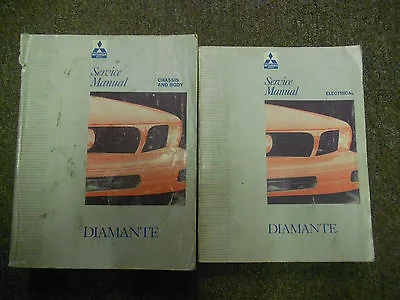 1996 MITSUBISHI Diamante Service Repair Manual SET FACTORY 96 BOOKS 2 VOL OEM  • $47.99