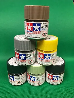 Tamiya Paint Acrylic Mini 10ml Jar Full Range • £2.25