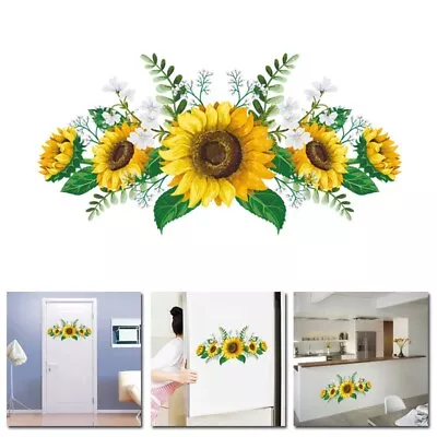 Removable Sunflower Wall Sticker Kitchen Waterproof Decals Home Decor PVC Supply • $8.62