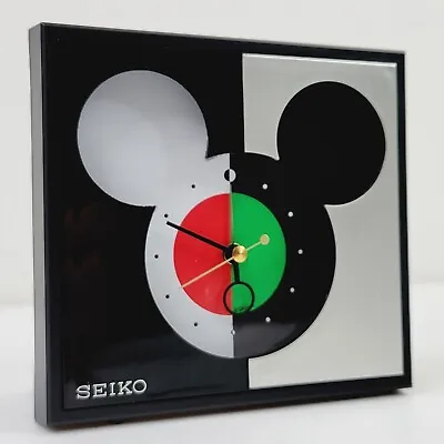 Vintage Seiko Mickey & Co. Desk Alarm Clock - QXZ509KLX • £24.12