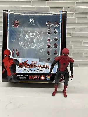 MAFEX Marvel Spider-man Far From Home No.113 Upgraded Suit Figure Medicom Toy • $69.99