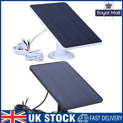 4W Solar Panel Charger For Ring Video Doorbell 4/3/2 Solar Charger W/Power Cable • £14.29