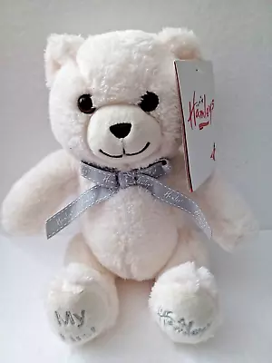 My First Hamleys White Plush Fluffy Teddy Bear Soft Stuffed Toy - Brand New • £8.99