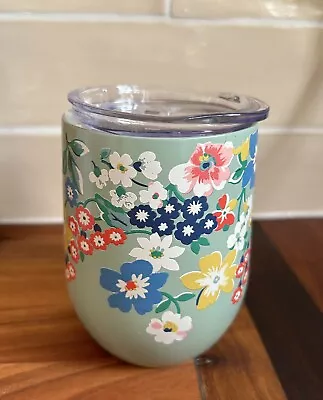 Cath Kidston Floral Travel Cup For Hot & Cold Drinks ~ Eco Cup ~ Reusable Cup • £11.95