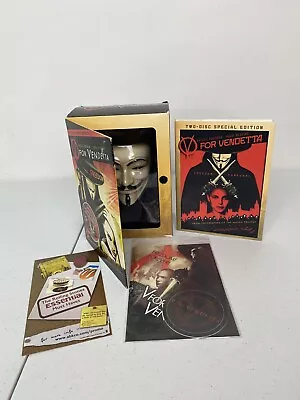 $21.23 • Buy V For Vendetta: Collector's Edition W/ “V” Mask & Art Cards - NO MOVIE INCLUDED