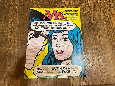 Ms. Magazine November 1973 Janis Joplin Women's Morning After Pill Lib Movement • $24.99