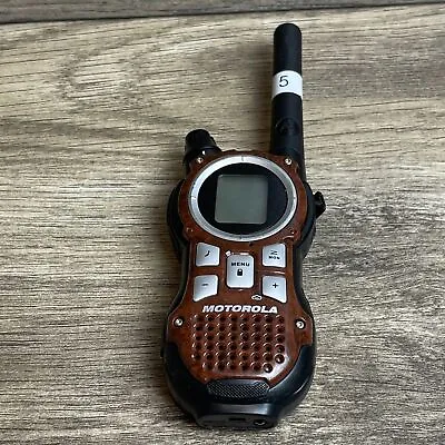 Motorola Talkabout MR350R VP Black & Brown Handheld 2-Way Radio Walkie Talkie • $29.99