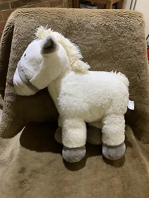 Cream Pony Horse Soft Cuddly Toy 14” To Top Of Head ~ Lovely And Soft • £10