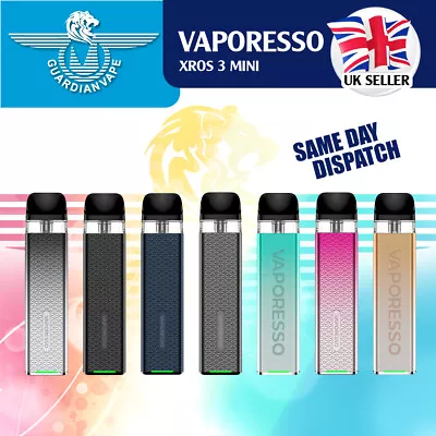 Vaporesso® XROS 3 Mini Pod Kit E-Cigarette Vape E-Cig Starter Pen Device | TPP • £9.99