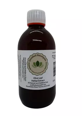 Olive Leaf Extract - 325ml -  In Glass UV Resistant Bottle • £13.75