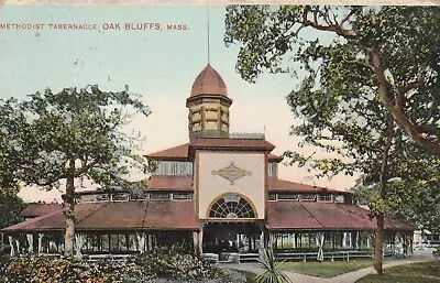 Oak Bluffs Mass Methodist Tabernacle Massachusetts Postcard • $5.99