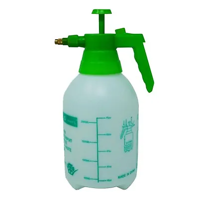 2 Litre Pressure Sprayer Spray Manual Bottle Knapsack Water Weed Killer Garden • £6.75